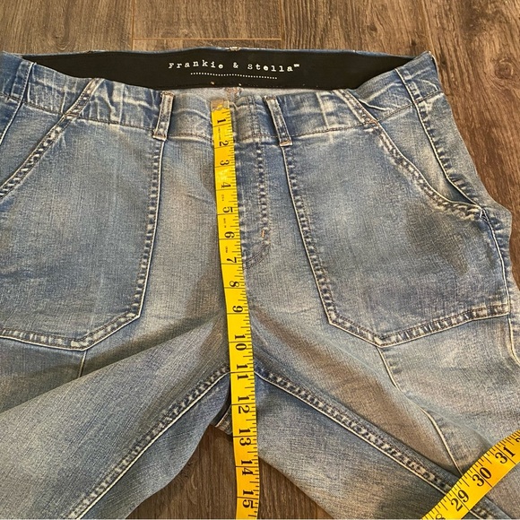 Frankie & Stella Jeans size 16 Jeaniologie skinny jeans elastic waist pull on - Picture 8 of 10
